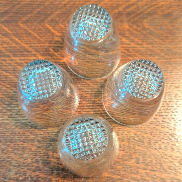 Vintage Riedel Crystal Shot Glasses with Etched Bottom (Qty 4) - Picture 3 of 10